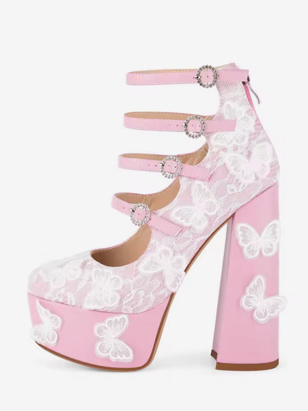 Round-Toe Heels with Bow in Sage – photo 10