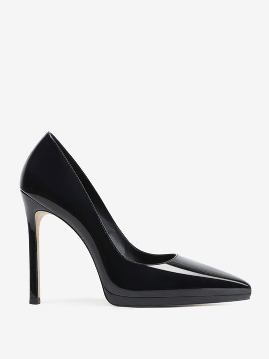 Pointed-Toe Stiletto Court Shoes in Black – photo 2