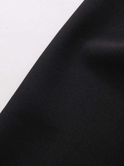 Skirt with Buttons in Black – photo 6