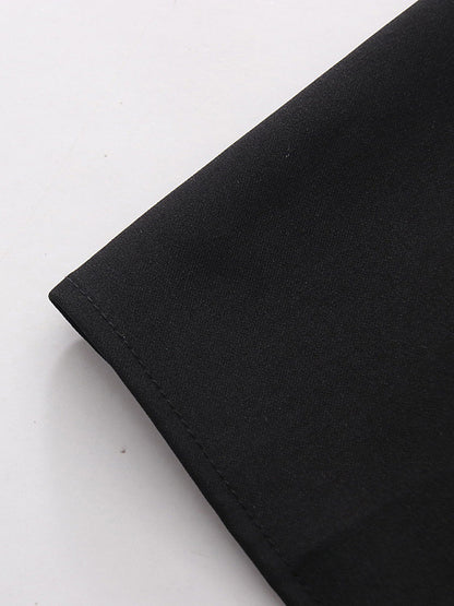 Skirt with Buttons in Black – photo 9