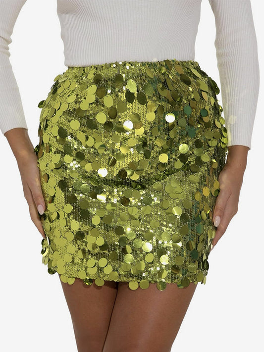 Sequin Skirt in Purple – photo 2