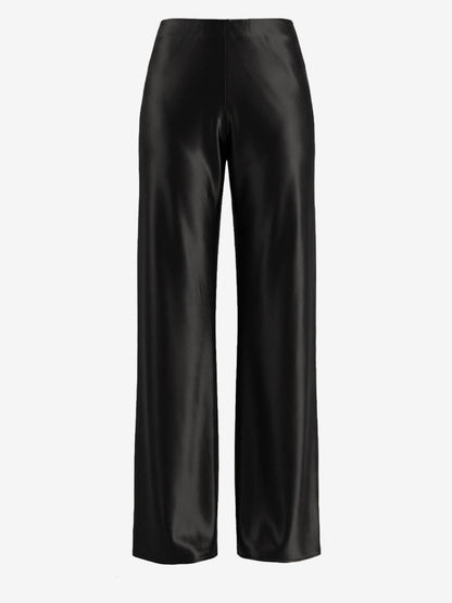 Satin Trousers in Brown – photo 8