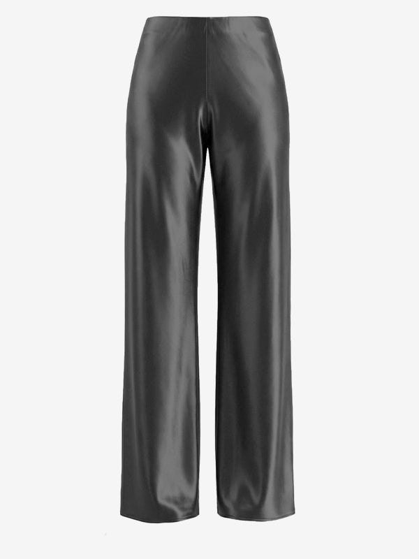 Satin Trousers in Brown – photo 15
