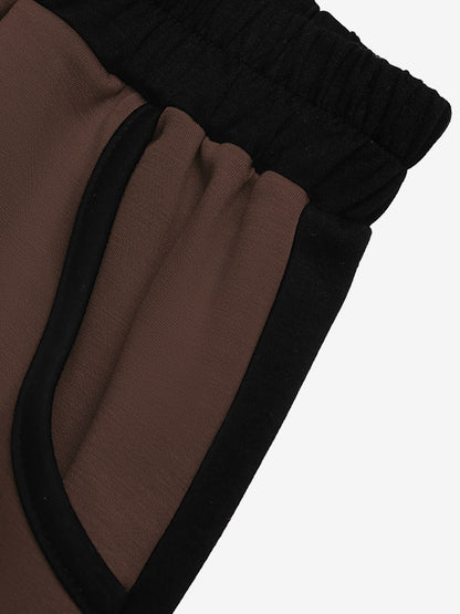 Wide-Leg Trousers with Drawstring in Grey – photo 7