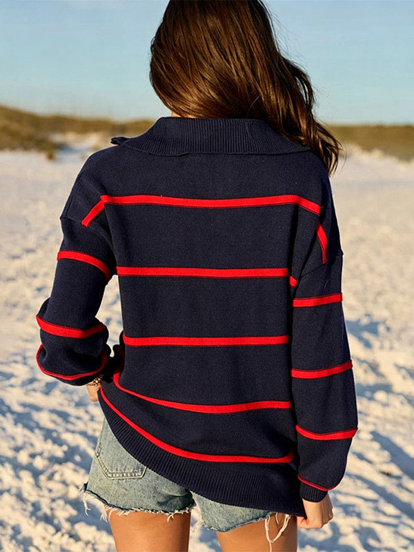 Zip-Up Jumper with Long Sleeves in Green – photo 16