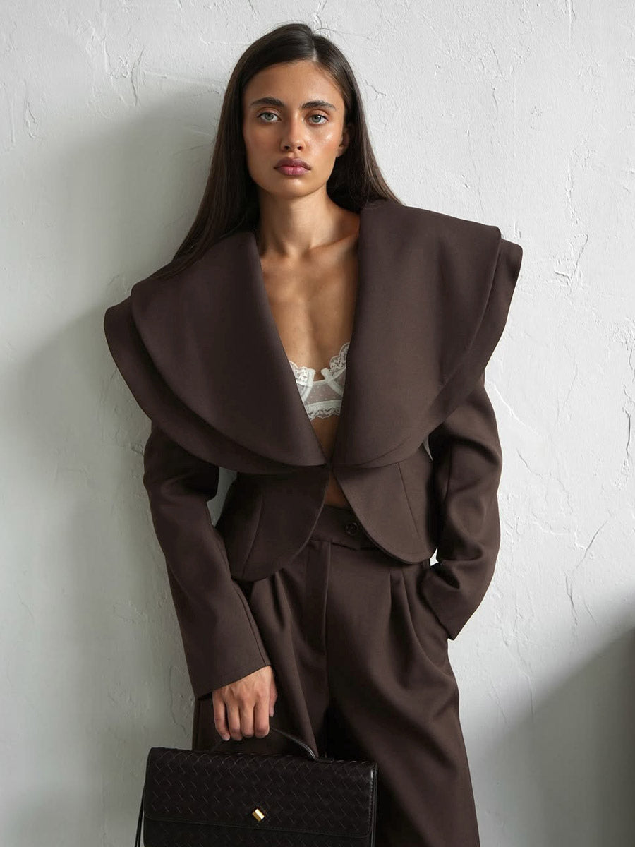 Two-Piece Set with Long Sleeves in Apricot – photo 11