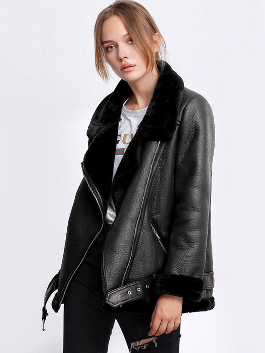 Jacket with Long Sleeves in Black – photo 1