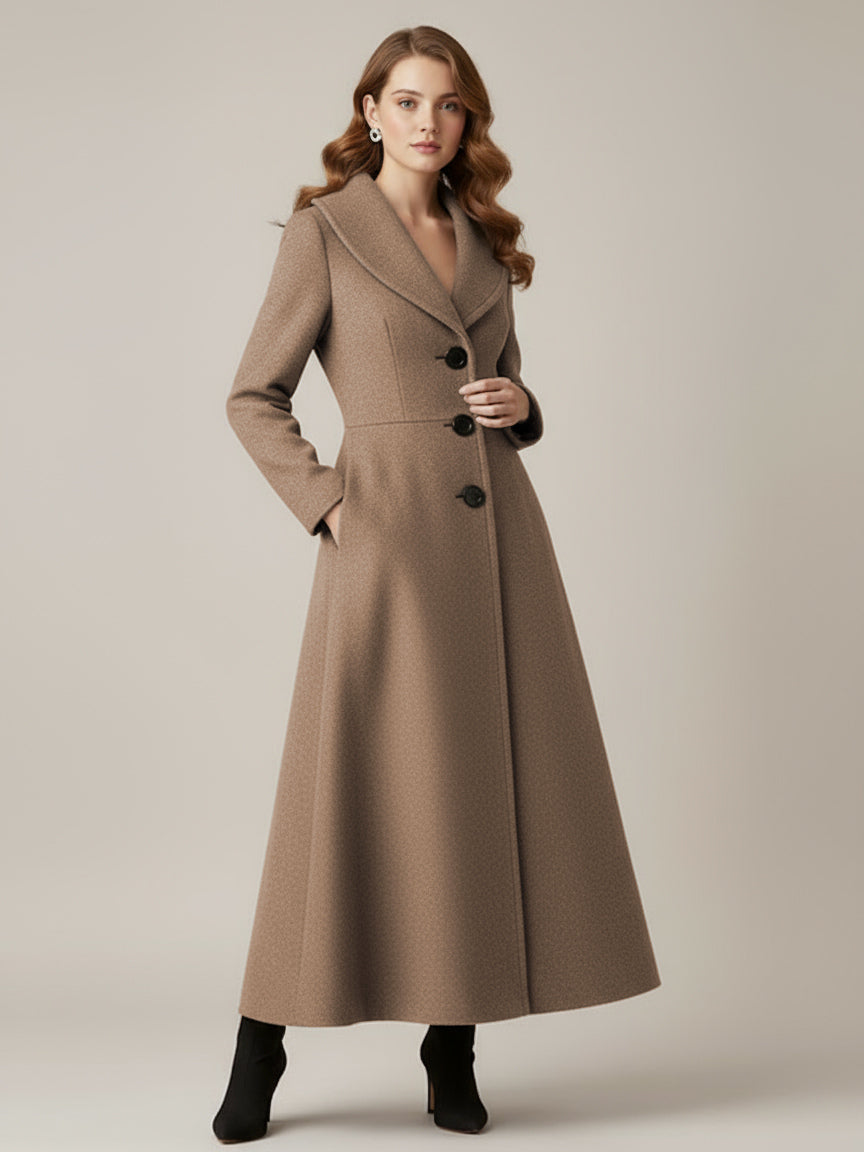 Coat with Long Sleeves in Grey – photo 13