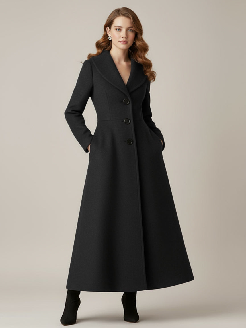 Coat with Long Sleeves in Grey – photo 12